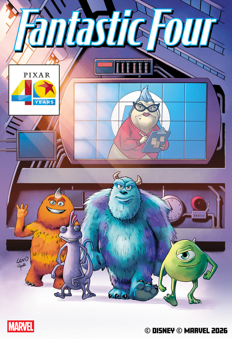 FANTASTIC FOUR (2025) #16 GREG LAND PIXAR 40TH VAR