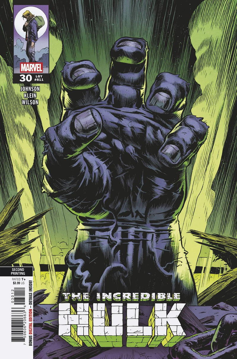 INCREDIBLE HULK (2023) #30 NIC KLEIN 2ND PRINTING VAR