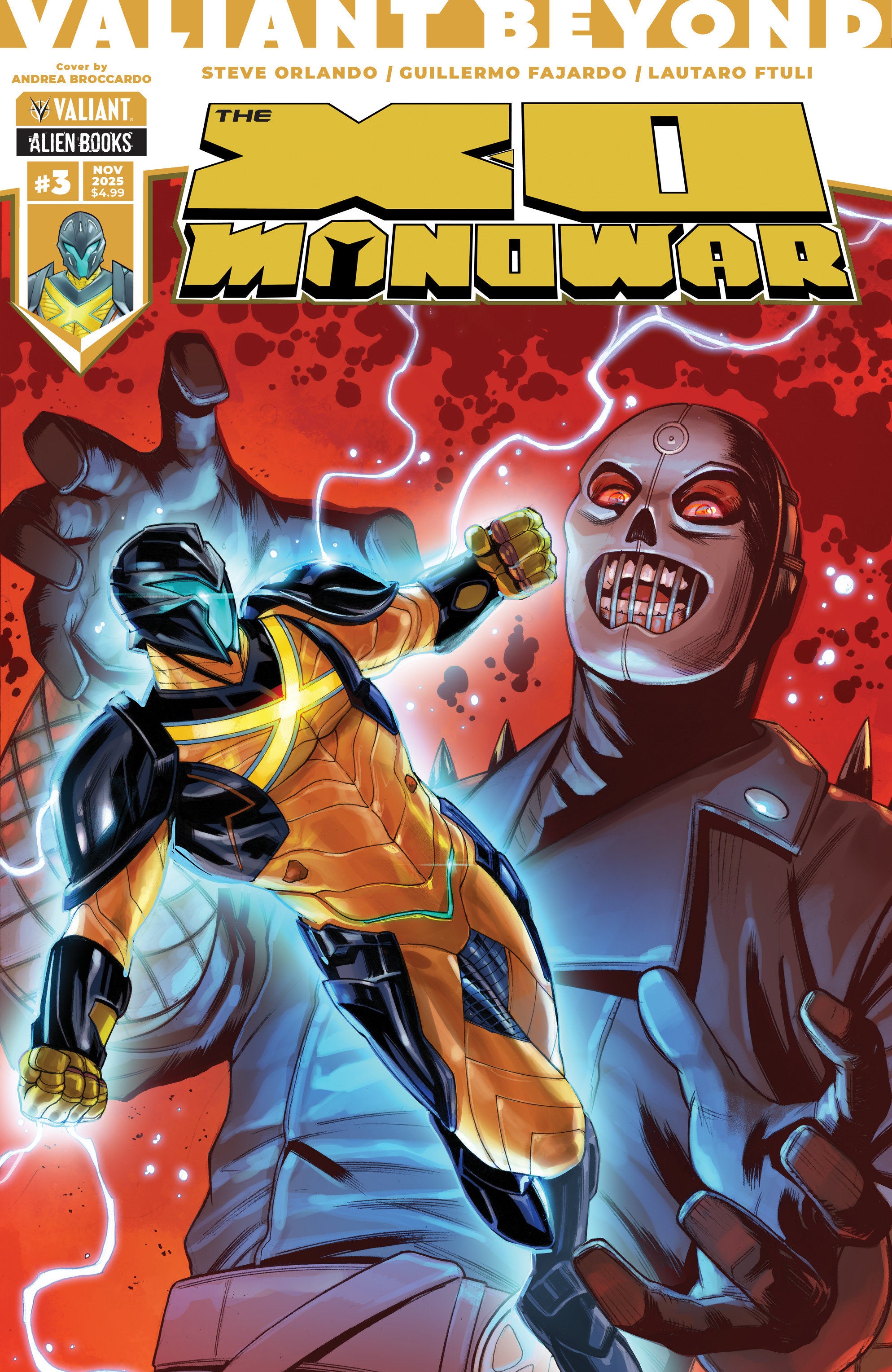 VALIANT BEYOND THE X-O MANOWAR (2025) #3 CVR B BROCCARDO