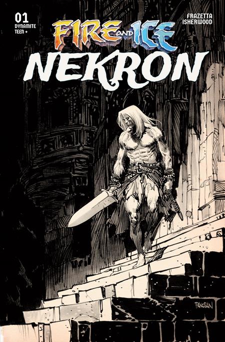 FIRE AND ICE NEKRON (2025) #1 (ONE SHOT) CVR F INC 1:10 DAN PANOSIAN LINE ART VAR