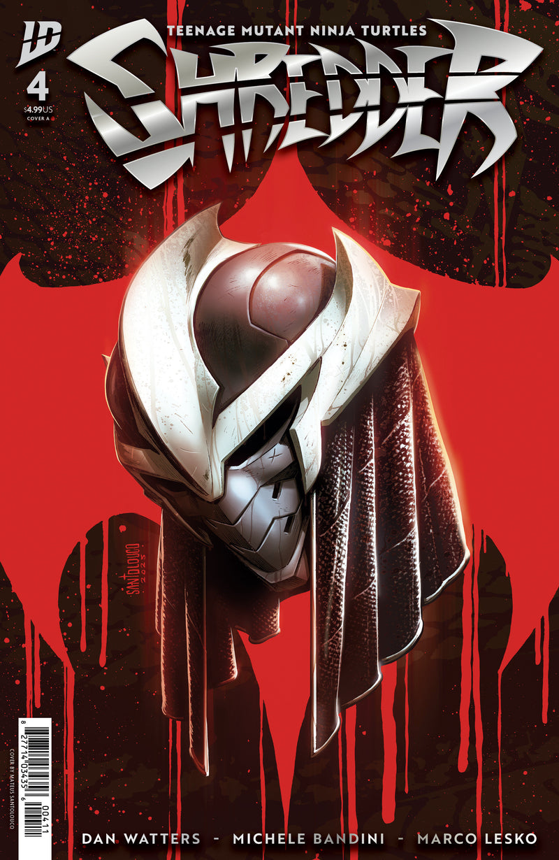 TEENAGE MUTANT NINJA TURTLES SHREDDER (2025) #4 CVR A SANTOLOUCO