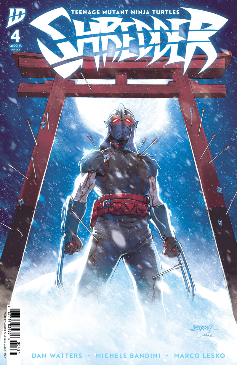 TEENAGE MUTANT NINJA TURTLES SHREDDER (2025) #4 CVR B BANDINI