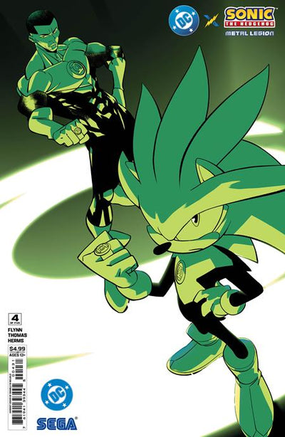 DC X SONIC THE HEDGEHOG METAL LEGION (2026) #4 CVR C DANIELE DI NICUOLO CARD STOCK VAR