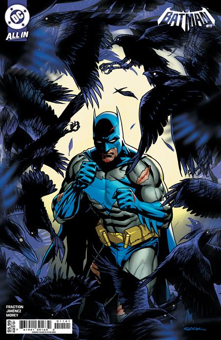 BATMAN (2025) #11 CVR D RYAN SOOK CARD STOCK VAR