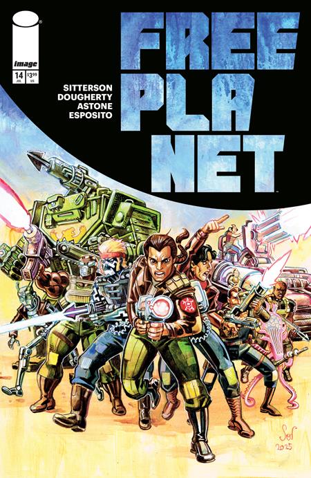 FREE PLANET (2025) #14 CVR A JED DOUGHERTY