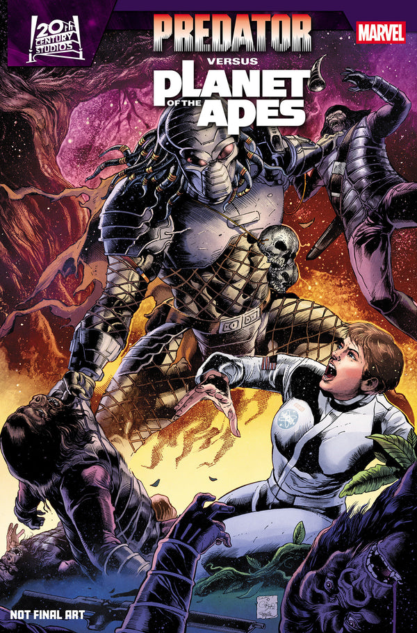 PREDATOR VS THE PLANET OF THE APES (2026) #1 25 COPY INCV CARLOS MAGNO VAR