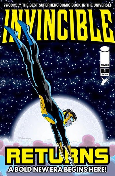 INVINCIBLE RETURNS (2010) #1 FACSIMILE EDITION (2026) CVR C DARWYN COOKE
