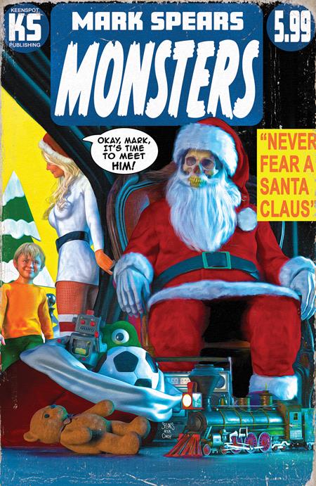 MARK SPEARS MONSTERS (2024) #4 SECOND PRINTING CVR A MARK SPEARS WITCHING HOUR HOMAGE VAR