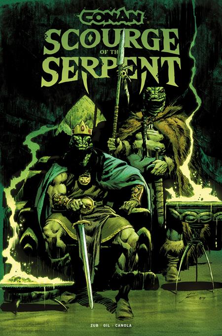 CONAN THE BARBARIAN SCOURGE OF THE SERPENT TP VOL 01 DIRECT MARKET EDITION GLOW IN THE DARK VAR