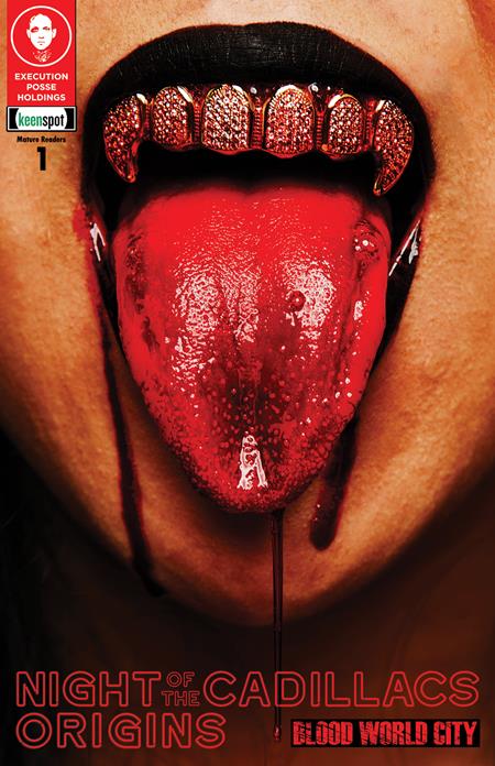 NIGHT OF THE CADILLACS ORIGINS BLOOD WORLD CITY (2025) #1 (ONE SHOT) CVR A RAWD EMORTAL & LOLA CHAN GOLD FOIL EMBOSSED