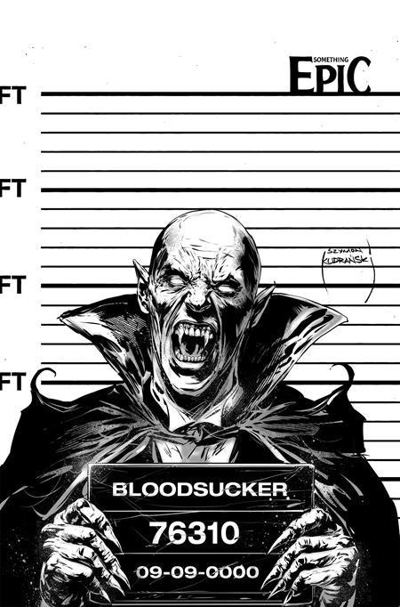 SOMETHING EPIC (2023) #14 CVR C SZYMON KUDRANSKI RAW ART VAR