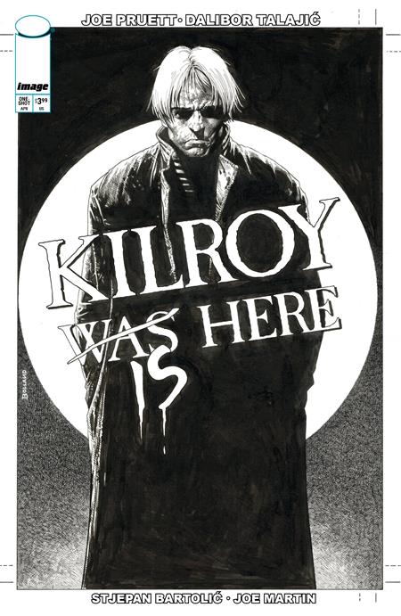 KILROY IS HERE (2026) #1 (ONE SHOT) CVR B BRIAN BOLLAND B&W