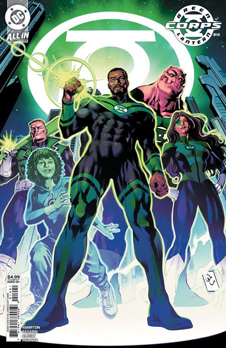 GREEN LANTERN CORPS (2025) #14 CVR B WILL CONRAD CARD STOCK VAR