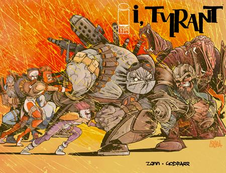 I TYRANT (2025) #5 CVR F RYAN GAJDA YOUNGBLOOD TEAM UP VAR