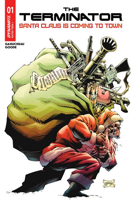 TERMINATOR SANTA CLAUS IS COMING TO TOWN (2025) #1 (ONE SHOT) CVR A WILL ROBSON