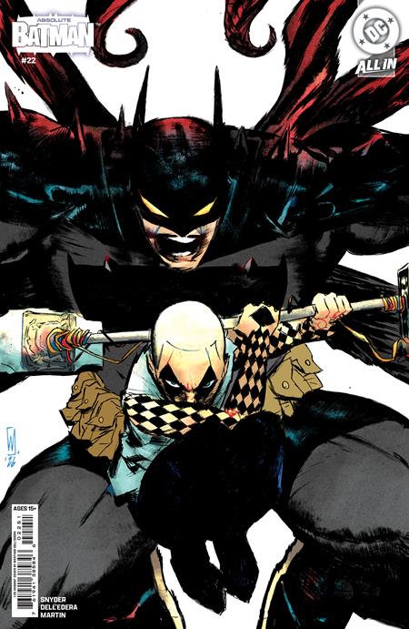 ABSOLUTE BATMAN (2024) #22 CVR E INC 1:25 WERTHER DELL EDERA CARD STOCK VAR