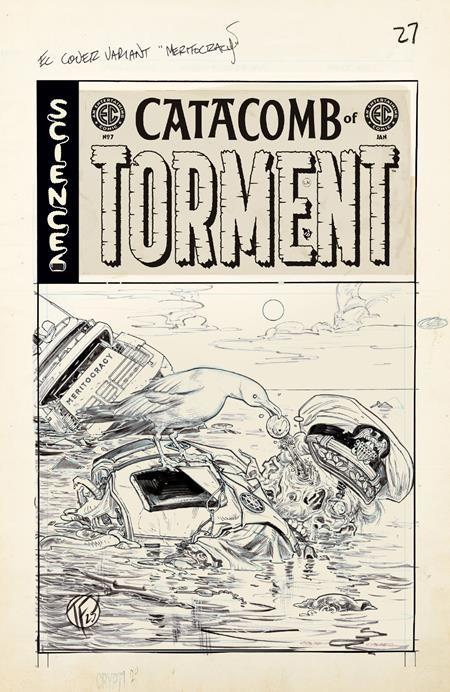 EC CATACOMB OF TORMENT (2025) #7 CVR D INC 1:20 TOM FOWLER B&W ARTIST EDITION VAR