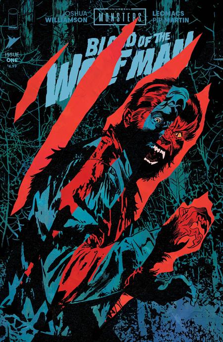 UNIVERSAL MONSTERS BLOOD OF THE WOLF MAN (2026) #1 CVR I MICHAEL WALSH DIE CUT FOIL REVEAL VAR