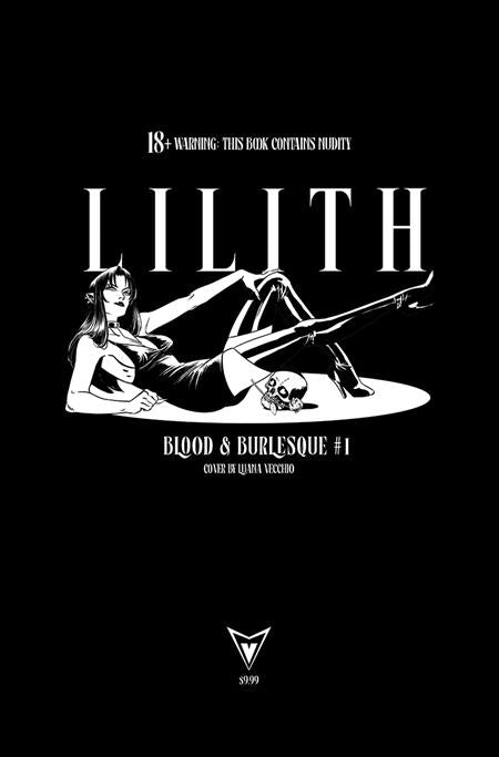 LILITH BLOOD AND BURLESQUE (2026) #1 CVR G LUANA VECCHIO NSFW BLACK BAG VAR