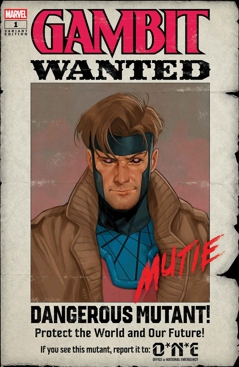 GAMBIT WANTED (2026) #1 PHIL NOTO WANTED VAR B