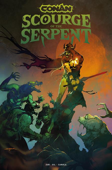 CONAN THE BARBARIAN SCOURGE OF THE SERPENT (2025) #3 CVR C STUART SAYGER VAR