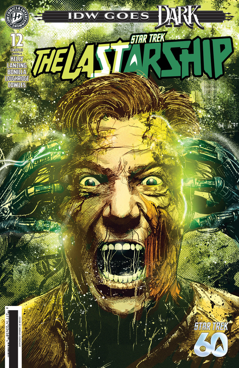 STAR TREK THE LAST STARSHIP (2025) #12 CVR C GONZALEZ IDW GOES DARK