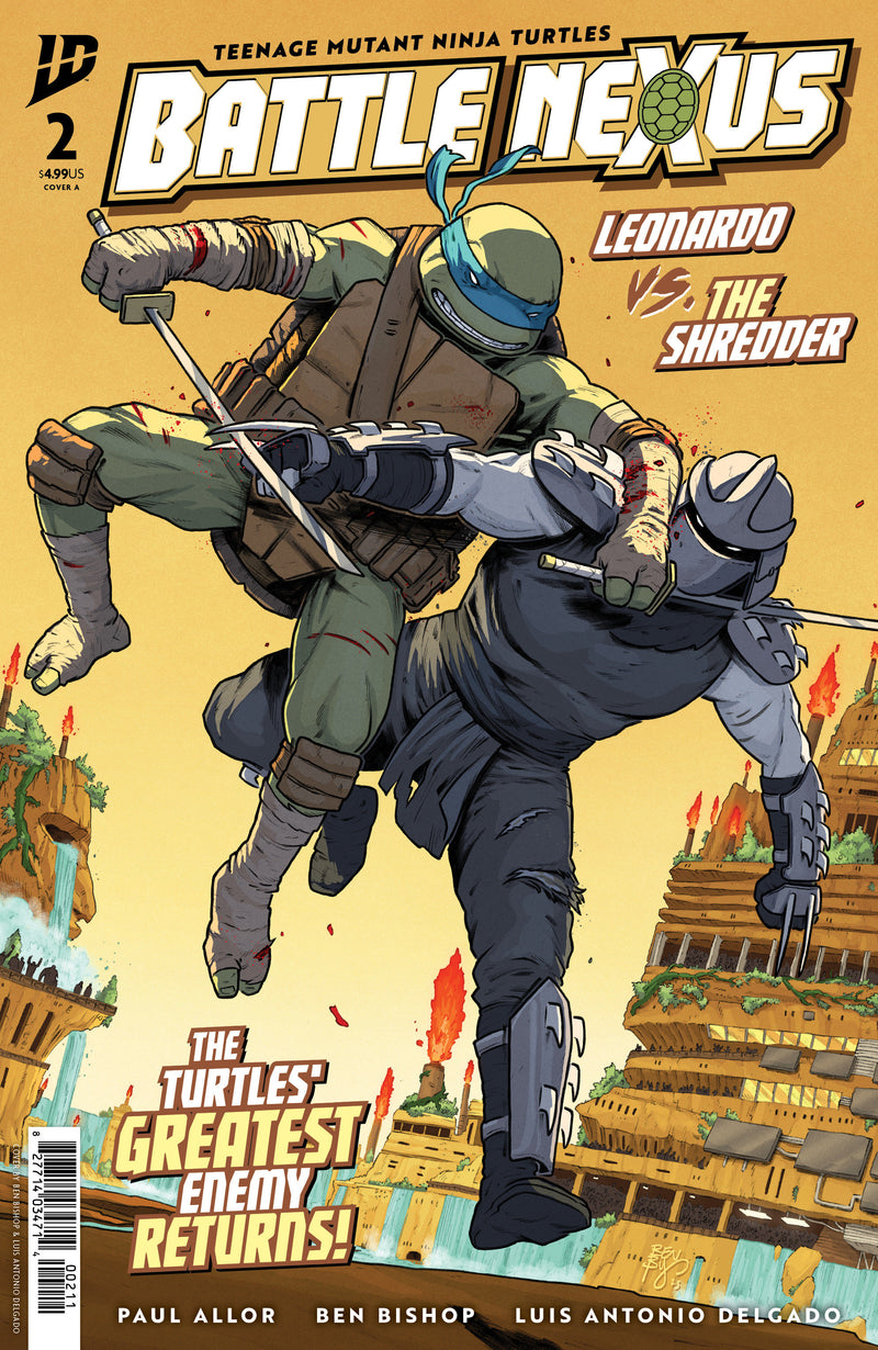 TEENAGE MUTANT NINJA TURTLES BATTLE NEXUS (2025) #2 CVR A BISHOP