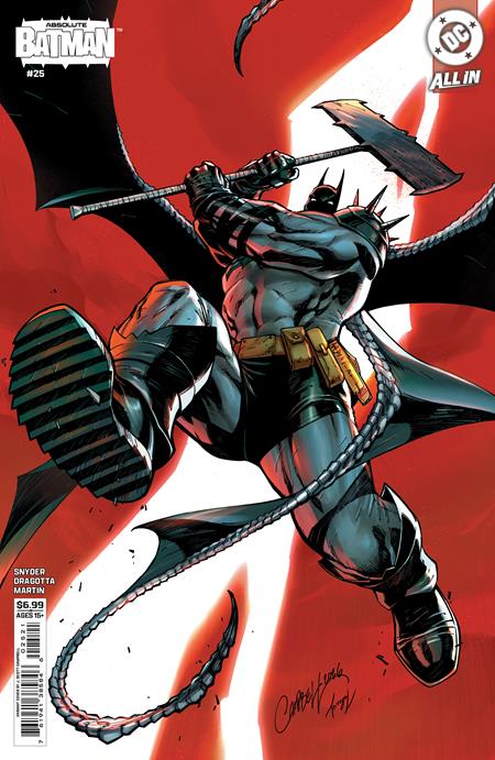 ABSOLUTE BATMAN (2024) #25 CVR B J SCOTT CAMPBELL CARD STOCK VAR