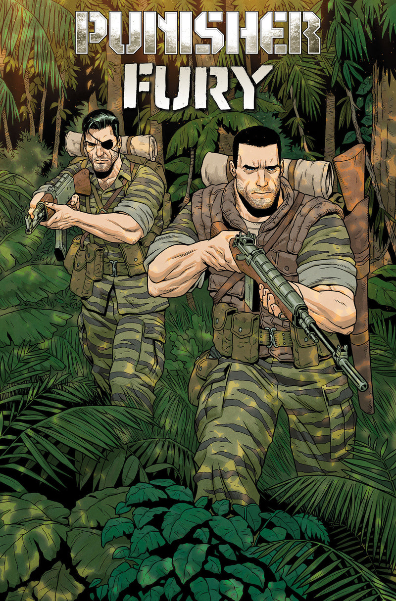 PUNISHER & FURY MAX BY GARTH ENNIS OMNIBUS HC DIRECT MARKET VAR