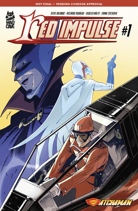 GATCHAMAN RED IMPULSE (2026) #1 CVR A RICCARDO ROBALDO