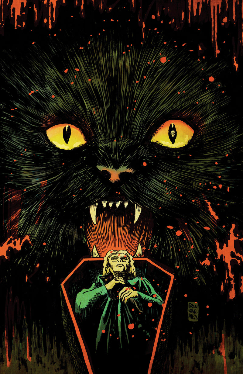 STUFF OF NIGHTMARES CAT IN THE COFFIN (2026) #1 CVR D GLOW IN THE DARK FRANCAVILLA VAR