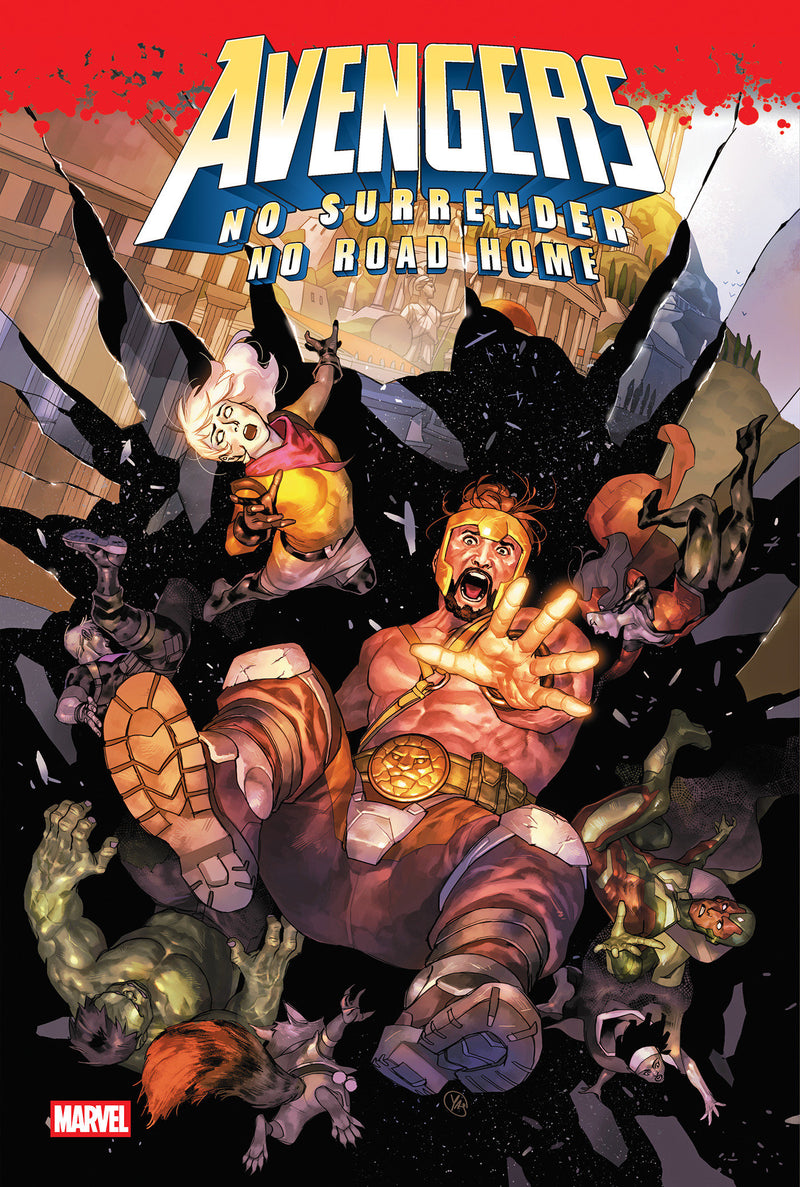 AVENGERS NO SURRENDER/NO ROAD HOME OMNIBUS HC DIRECT MARKET VAR