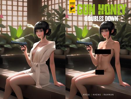 GUN HONEY DOUBLES DOWN (2026) #4 CVR E RARE TEMPTER WRAPAROUND NUDE CLOTHED BAGGED VAR
