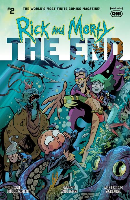 RICK AND MORTY THE END (2025) #2 CVR B TROY LITTLE