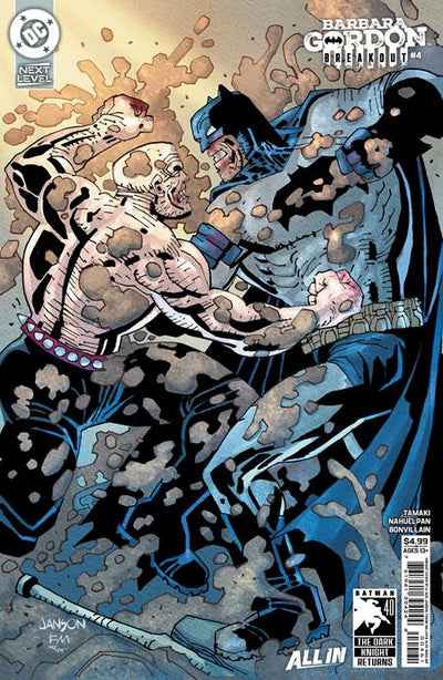 BARBARA GORDON BREAKOUT (2026) #4 CVR F KLAUS JANSON & FRANK MILLER DARK KNIGHT RETURNS 40TH ANNIVERSARY CARD STOCK VAR