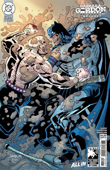 BARBARA GORDON BREAKOUT (2026) #4 CVR F KLAUS JANSON & FRANK MILLER DARK KNIGHT RETURNS 40TH ANNIVERSARY CARD STOCK VAR