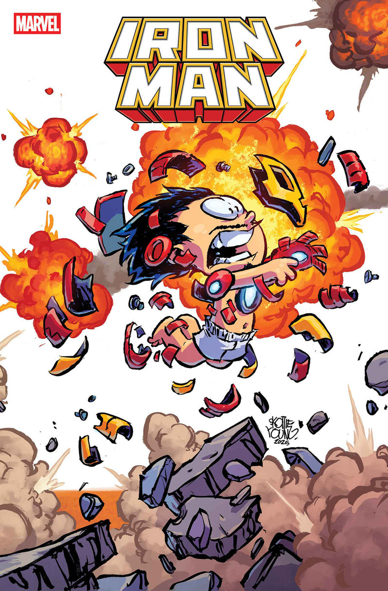 IRON MAN (2026) #4 SKOTTIE YOUNG 4-PART CONNECTING VAR