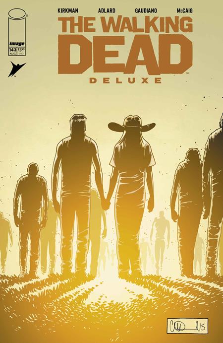 WALKING DEAD DELUXE (2020) #143 CVR B CHARLIE ADLARD & DAVE MCCAIG