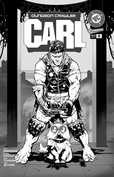 DUNGEON CRAWLER CARL SPECIAL EDITION (2026) #0 CVR B GOODEN ABSOLUTE BATMAN HOMAGE B&W VAR