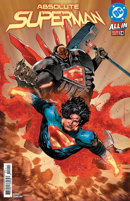 ABSOLUTE SUPERMAN (2024) #24 CVR A RAFA SANDOVAL
