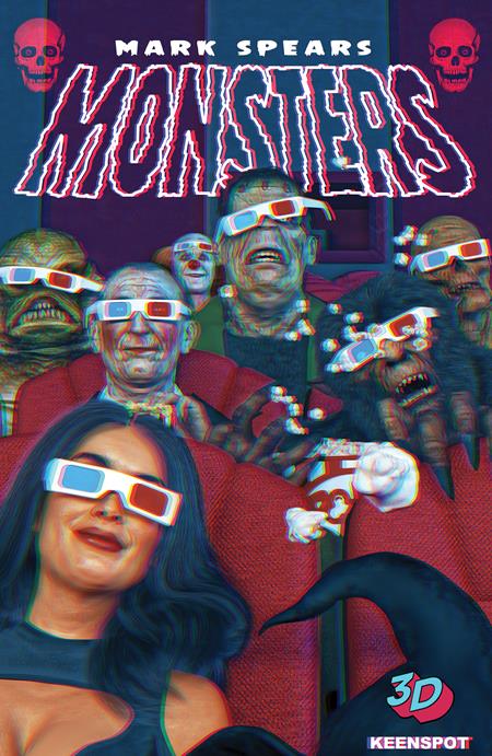 MARK SPEARS MONSTERS (2024) #9 CVR D MARK SPEARS MONSTERS MATINEE 3-D