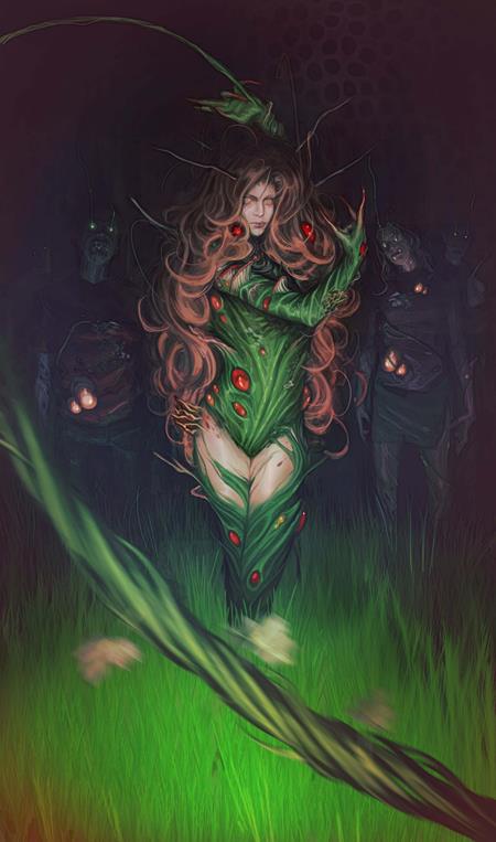 POISON IVY (2022) #39 CVR E JOSHUA SWAY SWABY CARD STOCK VAR