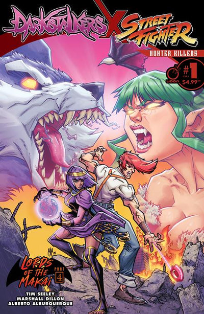 DARKSTALKERS X STREET FIGHTER HUNTER KILLERS (2026) #1 (ONE SHOT) CVR A ALBERTO ALBURQUERQUE