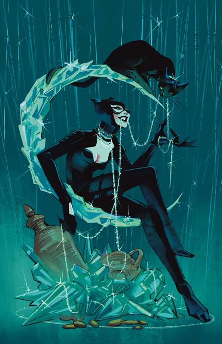 CATWOMAN (2018) #82 CVR D SARAH BASLAIM CARD STOCK VAR