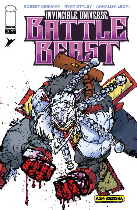 INVINCIBLE UNIVERSE BATTLE BEAST (2025) #10 CVR F INC 1:100 ALEC BEZZINA VAR
