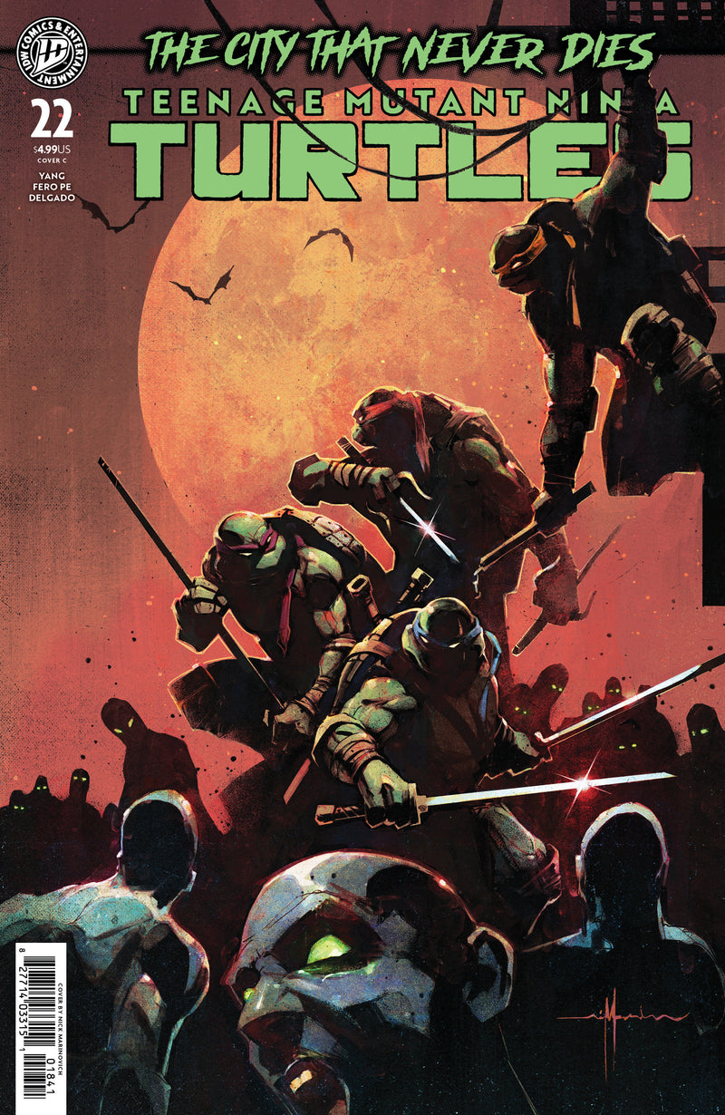 TEENAGE MUTANT NINJA TURTLES (2024) #22 CVR C MARINKOVICH