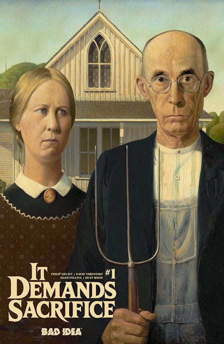 IT DEMANDS SACRIFICE (2026) #1 CVR E GRANT WOOD OLD MASTERS VAR