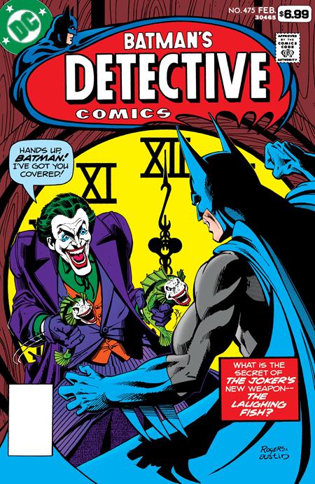 DETECTIVE COMICS (1937) #475 FACSIMILE EDITION (2026) CVR C MARSHALL ROGERS FOIL VAR