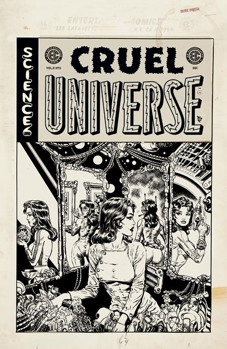 EC CRUEL UNIVERSE 2 (2025) #5 CVR D INC 1:20 LIAM SHARP B&W ARTIST EDITION VAR