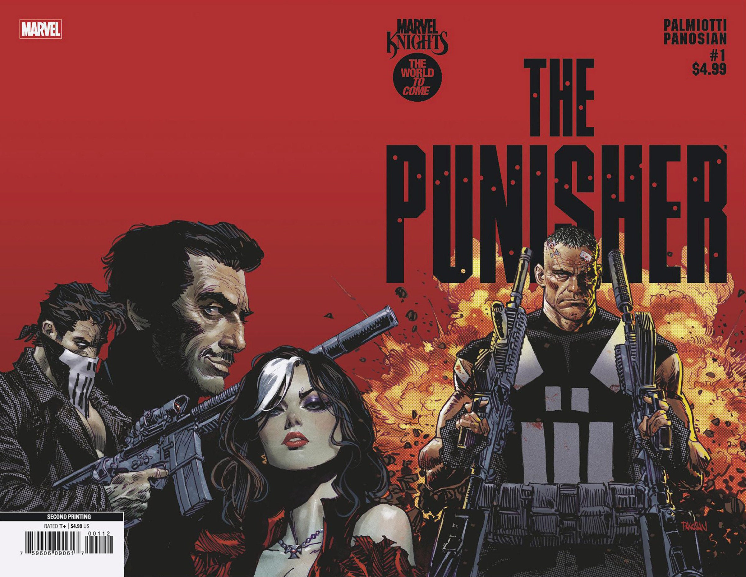 MARVEL KNIGHTS PUNISHER (2025) #1 DAN PANOSIAN 2ND PRINTING VAR